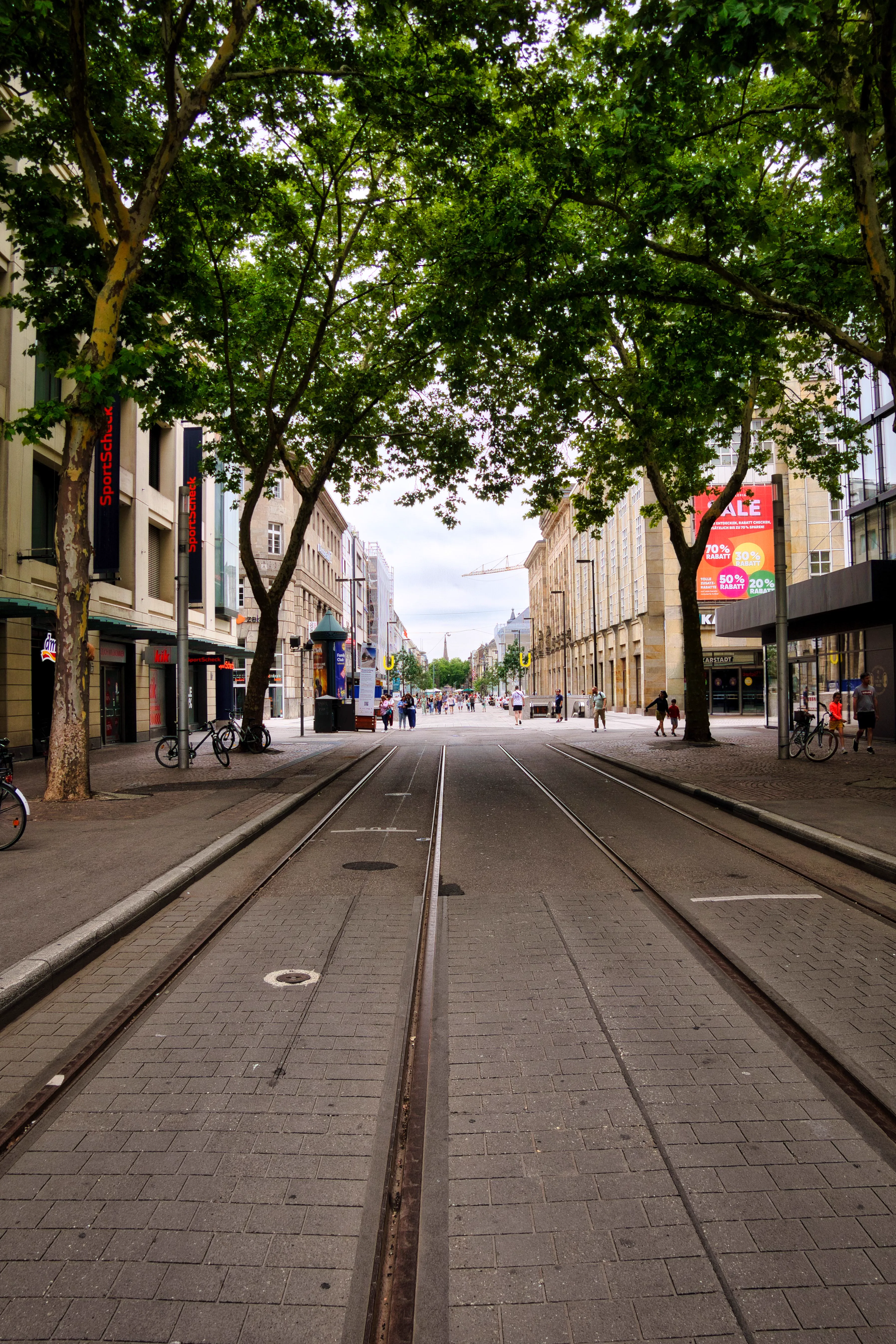 Kaiserstraße in Karlsruhe