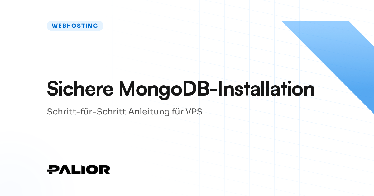 Sichere MongoDB-Installation auf einem Ubuntu 24.04 VPS