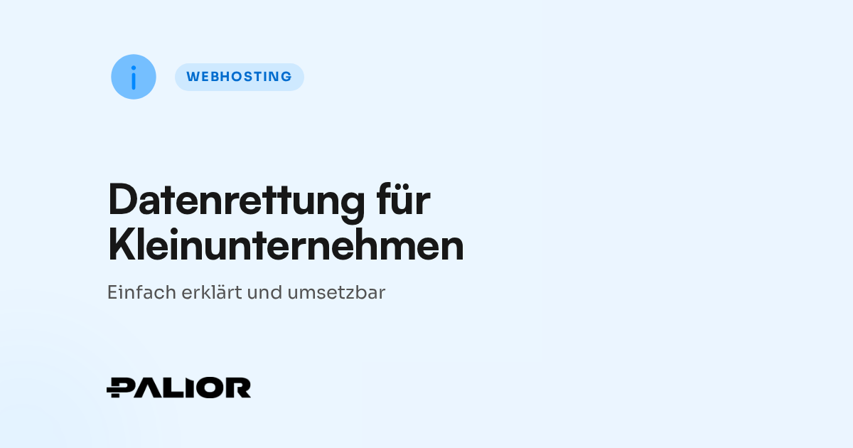 Backups und Ausfallsicherheit in kleinen Unternehmen verständlich erklärt