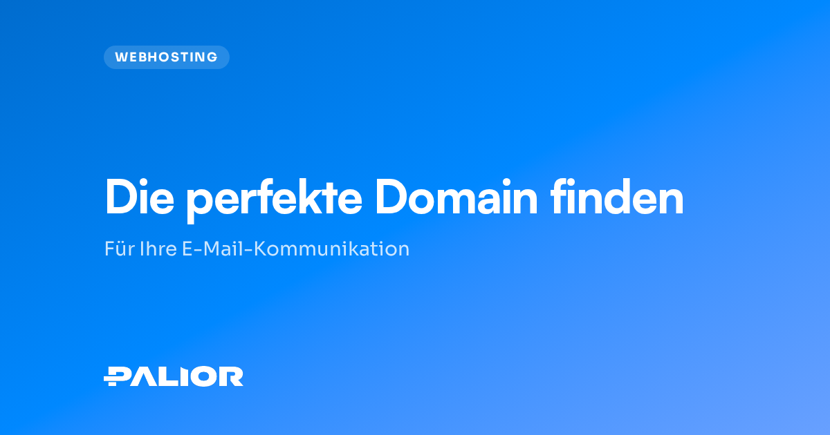 E-Mail-Hosting: Auswahl der richtigen Domain für Ihre Unternehmenskommunikation