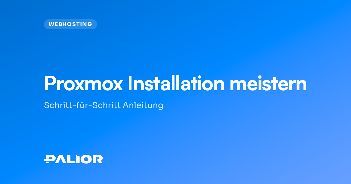 Proxmox auf Debian 12 installieren: Vollständige Anleitung